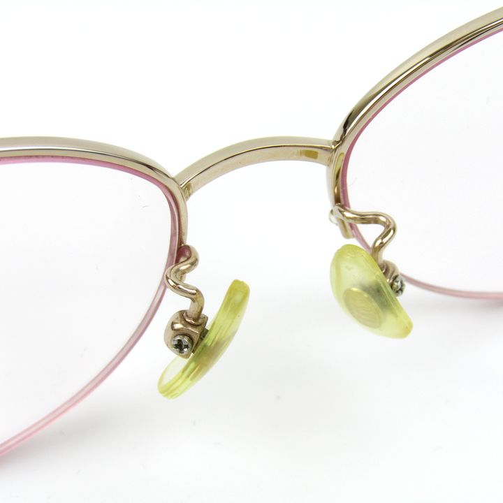 ダックス メガネ 度付き チタン フレーム DK-4003 ハーフリム 眼鏡