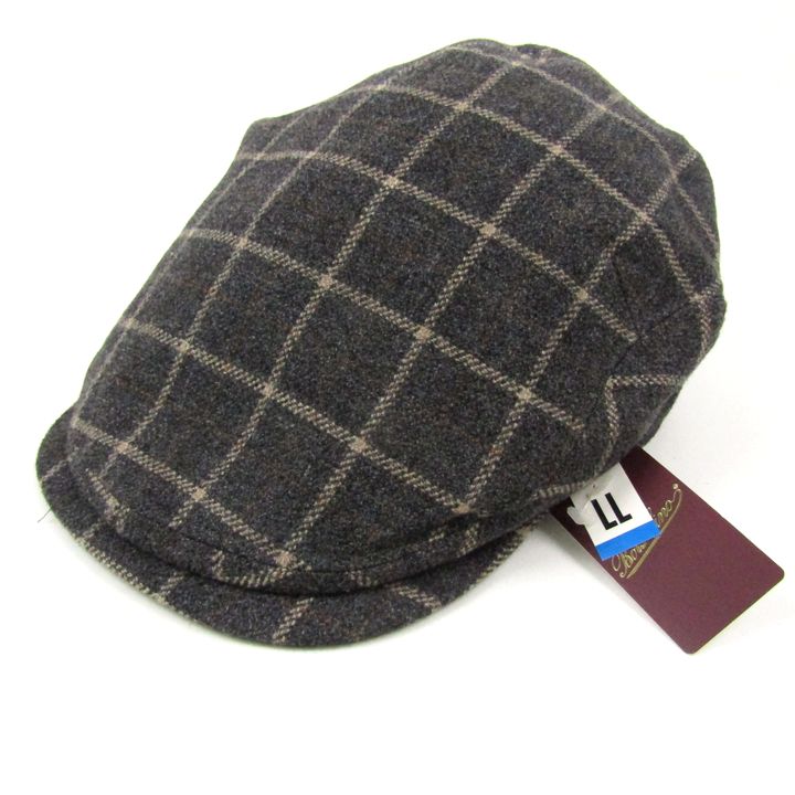 6265◆ボルサリーノ◆ハンチング帽子◆M58(実寸57)定価26,400円新品 6265 ボルサリーノ ハンチング帽子 M58(実寸57) 定価26 400円 シルク