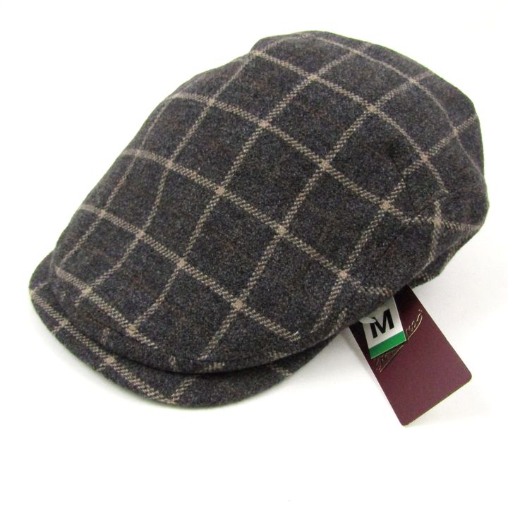 ボルサリーノ キャスケット 帽子 ウール混 ブランド 日本製 未使用品