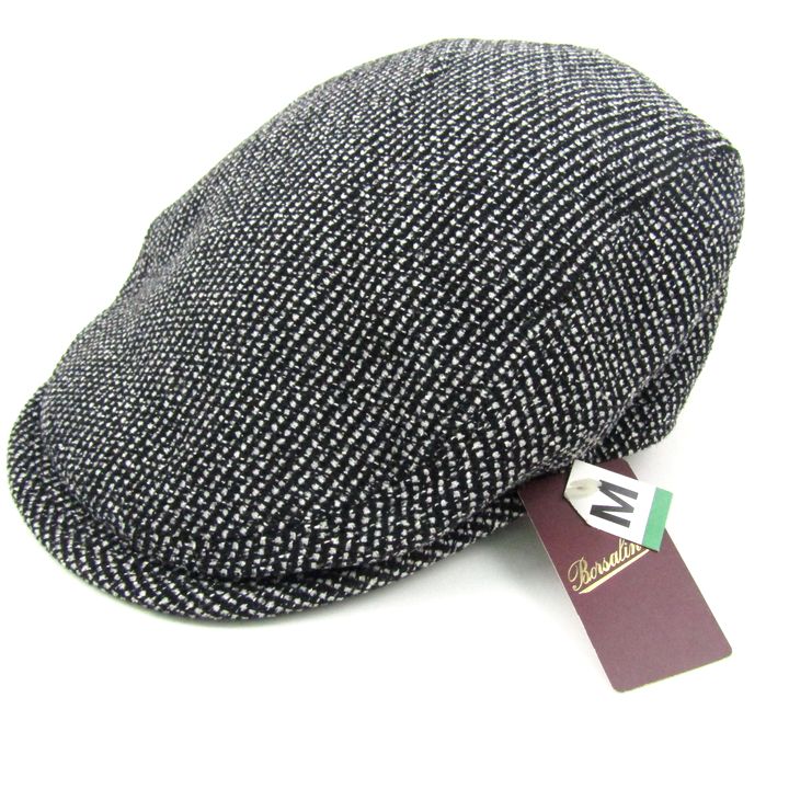 ボルサリーノ ハンチング キャスケット 帽子 ブランド アンゴラ 日本製