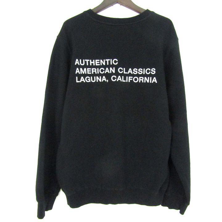 STUSSY ステューシー 長袖 トレーナー ステューシートレーナー STUSSY ステューシー スウェット ロゴ 黒