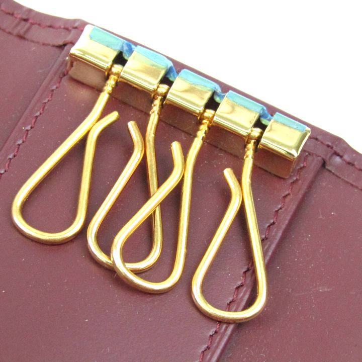 カルティエ マストライン キーケース レザー 三つ折り 4連 ブランド