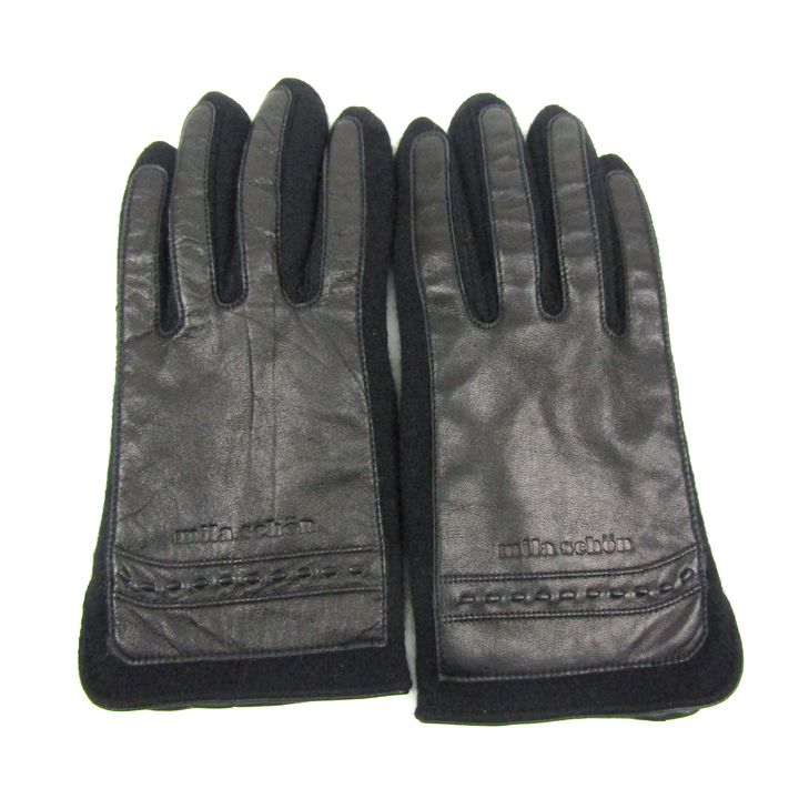 クロエ 手袋 グローブ レザー ロゴ ブランド 革手袋 小物 レディース