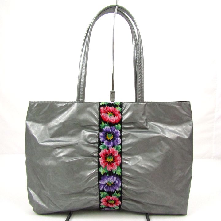 フェイラー ハンドバッグ 花柄 シェニール織 鞄 カバン ブランド 黒