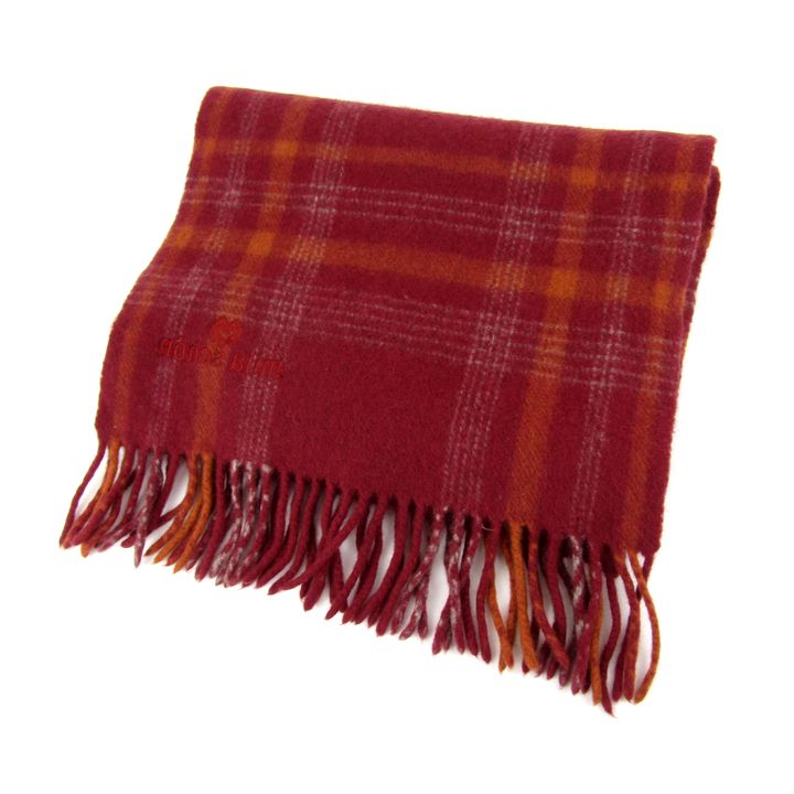 ミラショーン マフラー ストール チェック柄 ブランド レディース