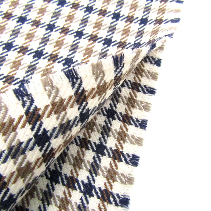 アクアスキュータム ANA マフラー ストール チェック柄 イギリス製