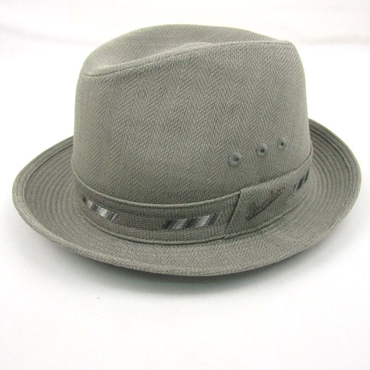 ボルサリーノ ハット 中折れ帽子 ウール混 日本製 ブランド メンズ