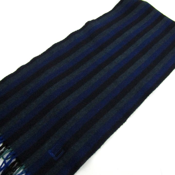 ダンヒル マフラー ストール カシミヤ ストライプ ブランド