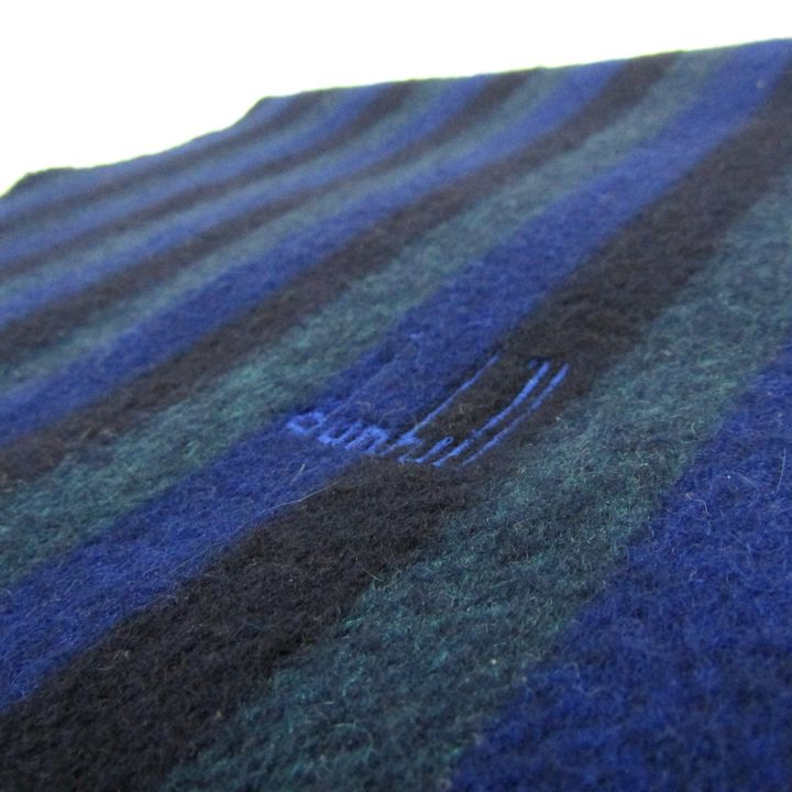 ダンヒル マフラー ストール カシミヤ ストライプ ブランド