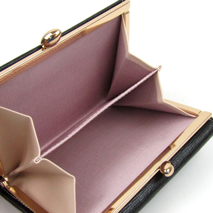 未使用品　ニナニナリッチ　二つ折り財布　革 NINA RICCI（ニナ・リッチ） 財布 二つ折り ボックス型小銭入れ