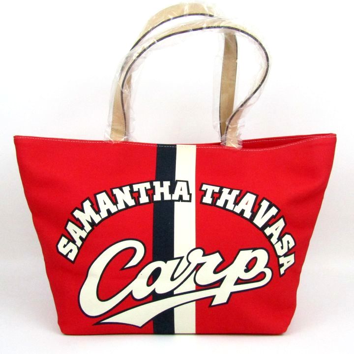 サマンサタバサ トートバッグ カープ コラボ 肩掛け 鞄 カバン