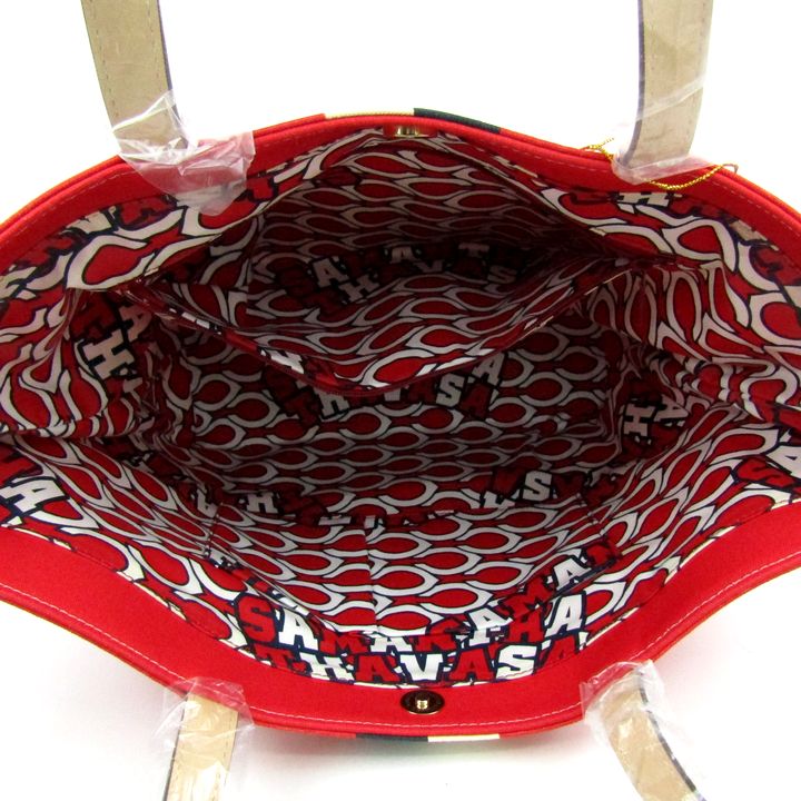 サマンサタバサ トートバッグ カープ コラボ 肩掛け 鞄 カバン