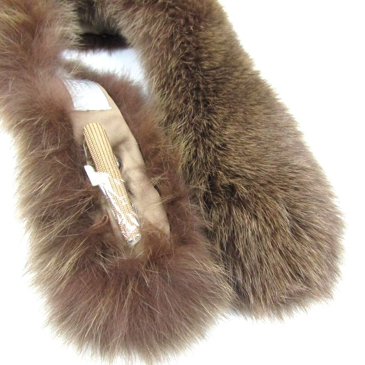 サガフォックス ファー ショール ティペット 3点セット 毛皮 マフラー