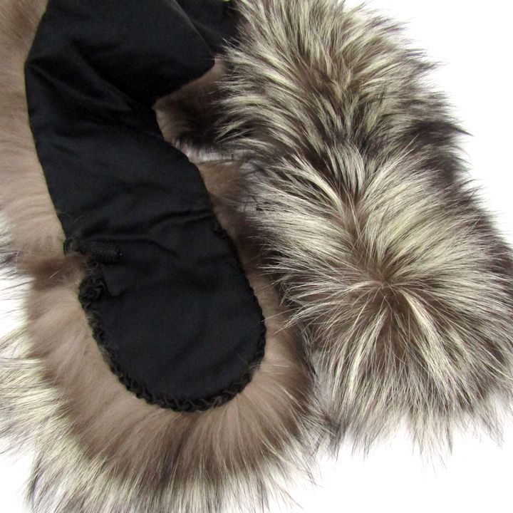 おまとめ3点　毛皮　大判　ショール　サガフォックス　ミンク サガフォックス ファー ショール ティペット 3点セット 毛皮 マフラー