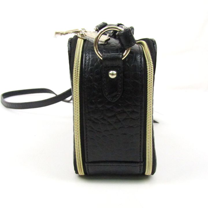 モーダプリンチペ ショルダーバッグ 未使用 クロコ型押し レザー 本革