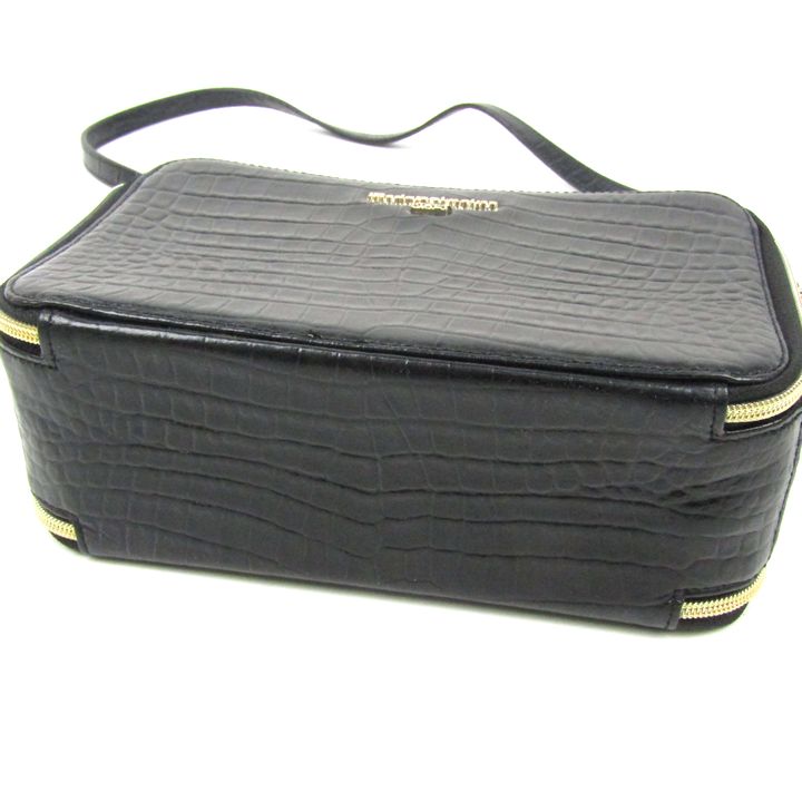 モーダプリンチペ ショルダーバッグ 未使用 クロコ型押し レザー 本革