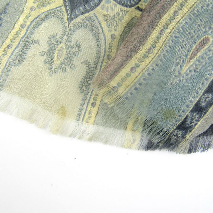 エトロ ストール スカーフ シルク100% ペイズリー柄 ブランド