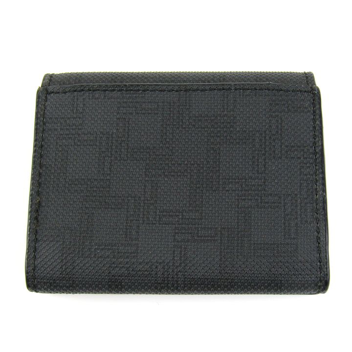 未使用　dunhill 2つ折り財布　レザーウォレット　ブラック ダンヒル 二つ折り財布 ウォレット ブランド 黒 メンズ ブラック