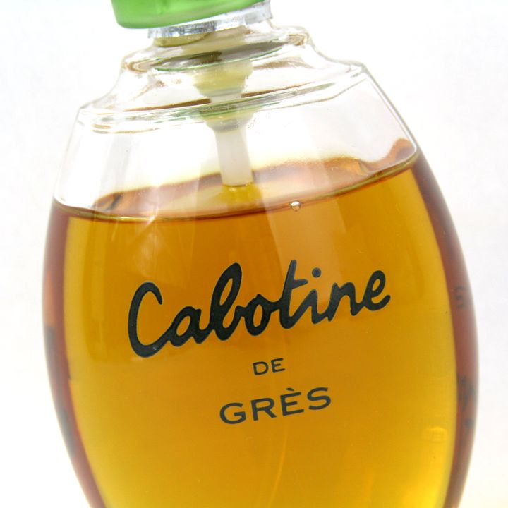 グレ 香水 カボティーヌ Cabotine オードパルファム EDP フランス製 残8割程度 若干汚れ有 レディース 50mlサイズ GRES 【中古】