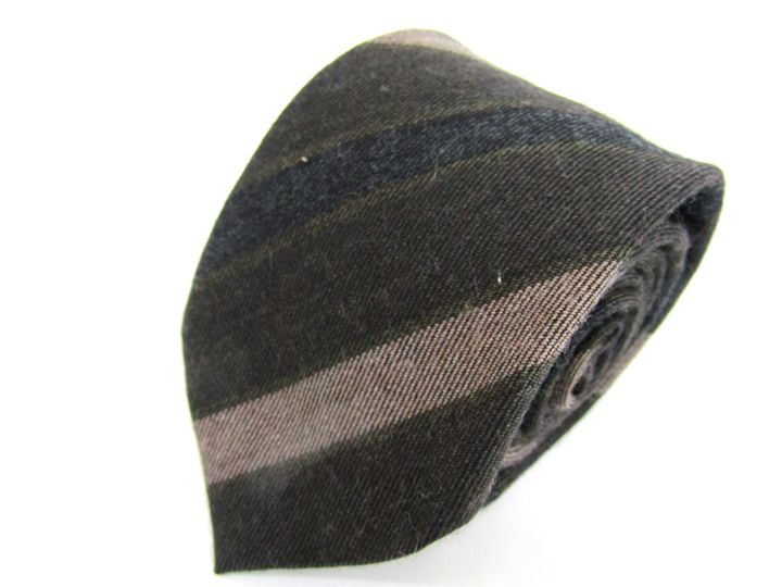 新品　青山　HILTON 高級ライン　ブラウン系ネクタイ　化粧箱入り　2本セット プレミアムレギュラータイ【Made In Japan】 (HAC4AST22809