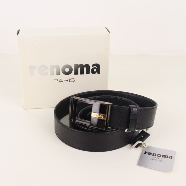 レノマ メンズ ベルト 牛革 新品 - ベルト