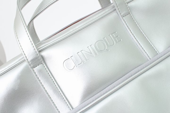 日本製・綿100% 未使用 クリニーク CLINIQUE トラベルバック 化粧