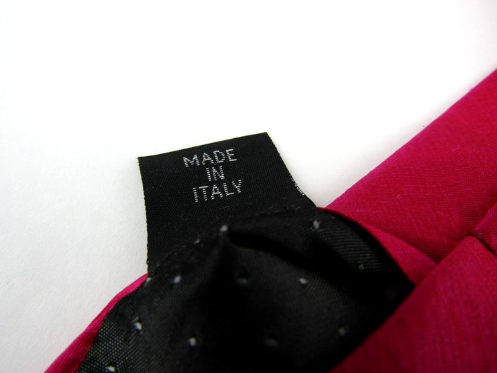 ジャンニ・ヴェルサーチ ブランドネクタイ 無地 シルク 未使用品 イタリア製 メンズ レッド Gianni Versace