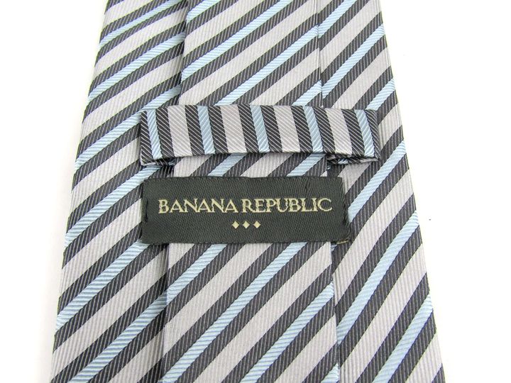 バナナリパブリック ブランドネクタイ ストライプ柄 シルク トルコ製 メンズ グレー Banana Republic 【中古】｜Banana  Republic｜店舗買取｜フォーマルスーツ/小物＞ネクタイ｜USEDのアパレル通販サイト - SMASELL（スマセル）