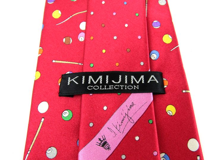 超安い】 美品KIMIJIMAキミジマ 総柄 花柄 シルク ネクタイ