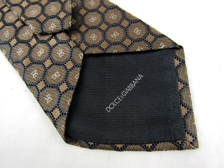 ドルチェアンドガッバーナ ＤＧ柄 ネクタイ ブラック イタリア製