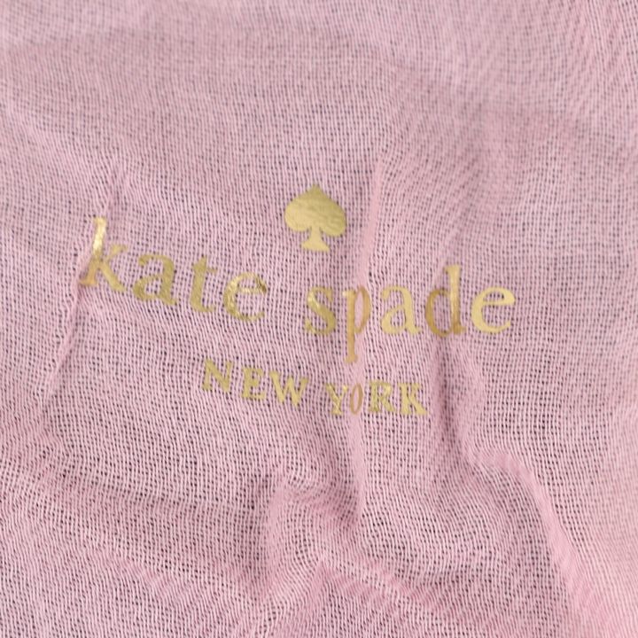 ケイトスペード ストール カラーブロック ピンク/ブラック ショール 大判 ブランド 小物 レディース Kate Spade 【中古】 Kate  Spade USED/古着（ストール/ショール）｜Kate SpadeのUSED/古着通販サイト SMASELL（スマセル）