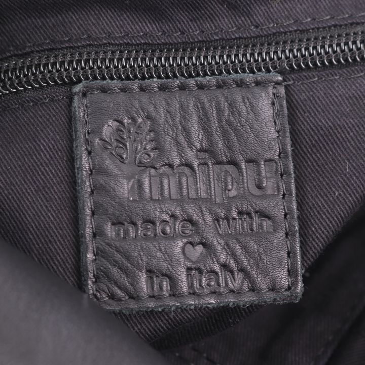 ミプ ショルダーバッグ 本革レザー イタリア製 高級 ブランド 鞄