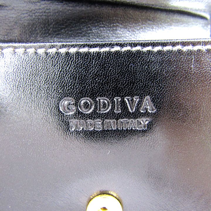 ゴディバ コインケース イタリア製 未使用 小銭入れ コンパクト 財布