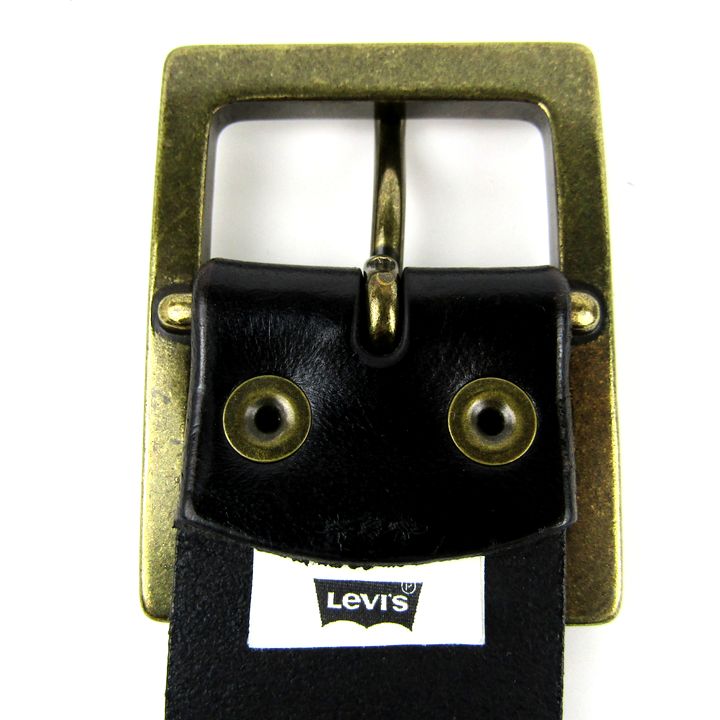 LEVIS Levi's ベルト リーバイス ベルト メンズ 本革 牛革 革 レザー カジュアル ジーンズ 学生 ブラック チョコ ブラウン 送料無料 プレゼント