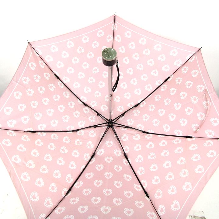 予約中！】 サンローラン 日傘 晴雨兼用 ハート柄ロゴ 傘 