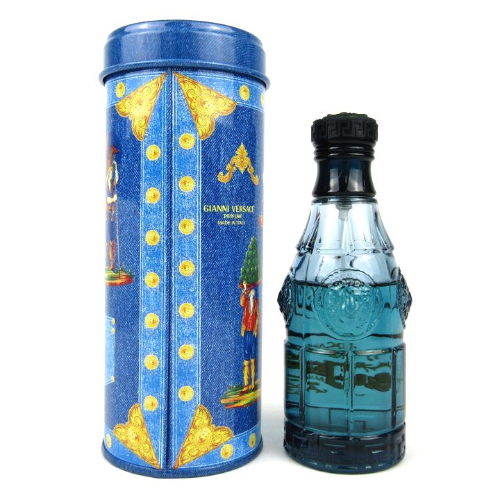 ヴェルサーチ 香水 ブルージーンズ オードトワレ EDT 残半量以上 フレグランス メンズ 75mlサイズ VERSACE 【中古】｜VERSACE｜店舗買取｜スキンケア＞その他スキンケア｜USEDのアパレル通販サイト  - SMASELL（スマセル）