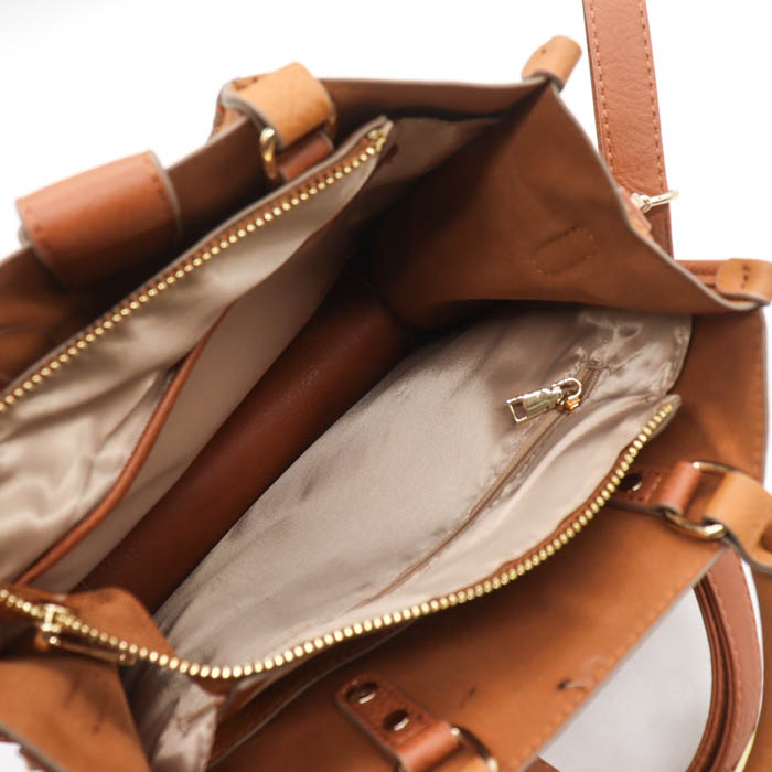 モンテロッソ ハンドバッグ 未使用 2way ショルダーバッグ レザー 鞄