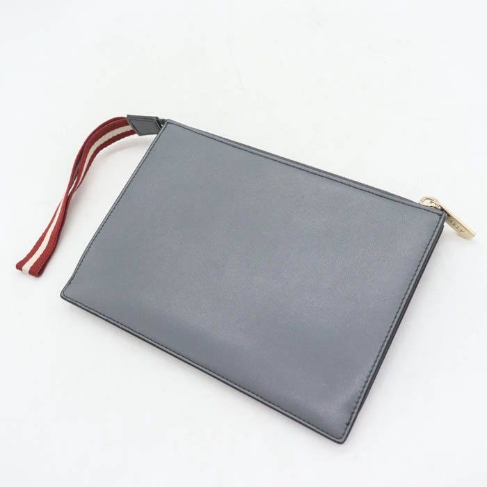 バリー WALLET PESIL.O 財布 クラッチバッグ レザー ストラップ付き 