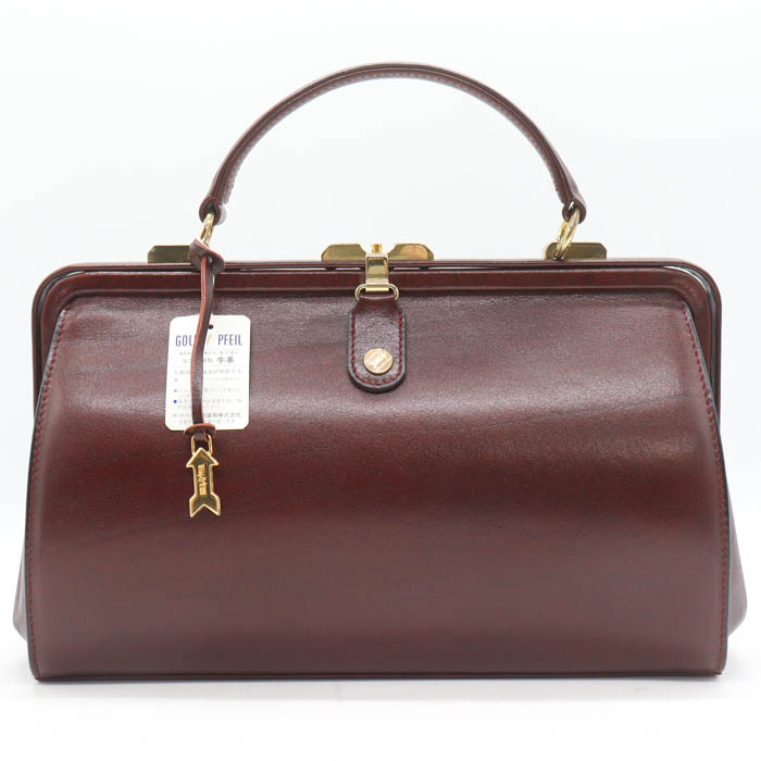 ゴールドファイル ハンドバッグ レザー 本革 2way ショルダーバッグ 