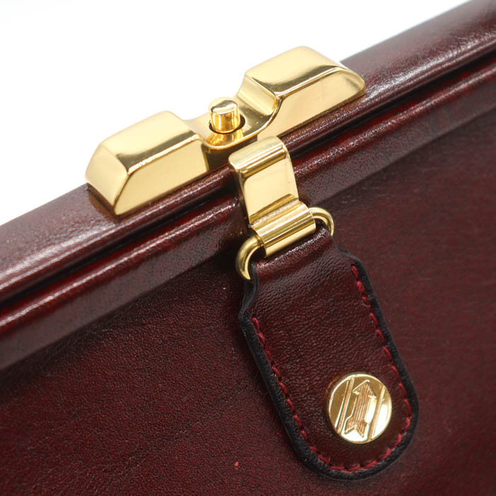 ゴールドファイル ハンドバッグ レザー 本革 2way ショルダーバッグ 