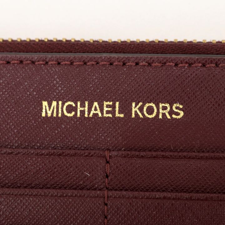 マイケルコース ショルダーバッグ クラッチ 2way+カードケース セット ブランド 財布 鞄 レディース ワインレッド Michael Kors