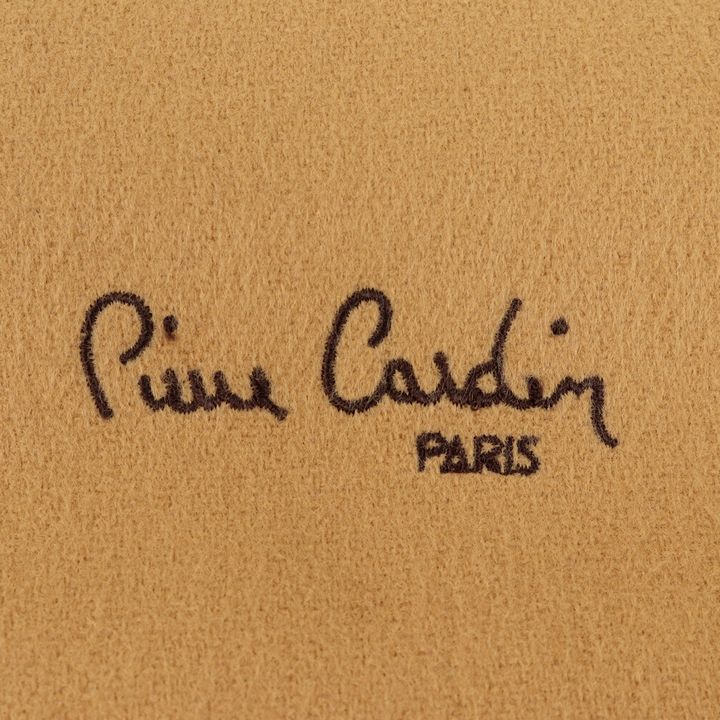 ピエールカルダン マフラー 無地 ロゴ刺繍 ブランド 小物 メンズ レディース ベージュ Pierre Cardin 【中古】｜Pierre  Cardin｜店舗買取｜ファッション雑貨＞マフラー｜USEDのアパレル通販サイト - SMASELL（スマセル）