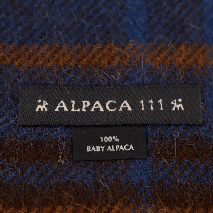 Alpaca111　ベビーアルパカ　ストール 新品季節感春秋冬