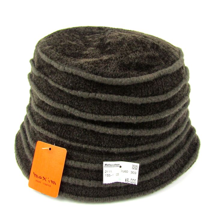 MAXIM 日本製ウール100 帽子