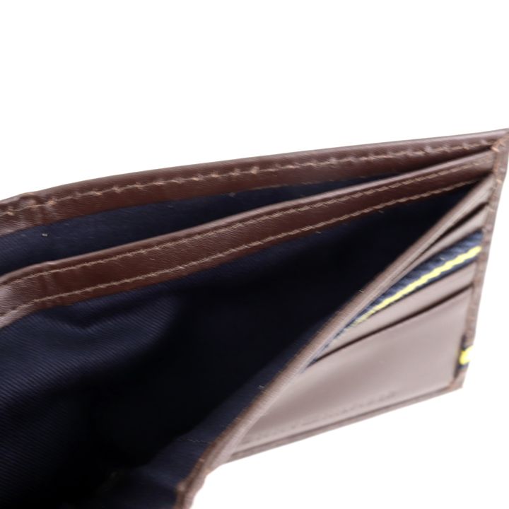 トミーヒルフィガー 二つ折り財布 未使用 レザー 札入れ パスケース