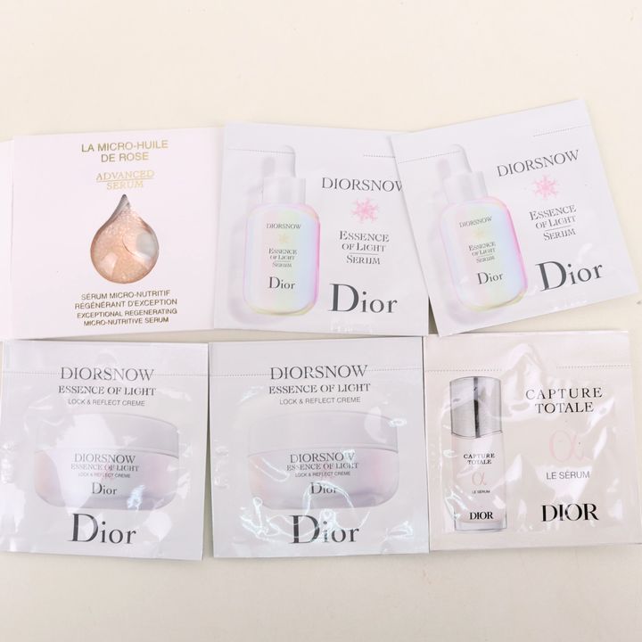 Dior 試供品(化粧水 洗顔 クリーム 美容液 ベース ファンデ ローション 
