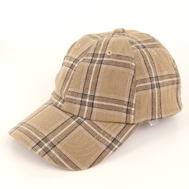 マジェスティックレゴン キャップ チェック 綿100％ ブランド 帽子