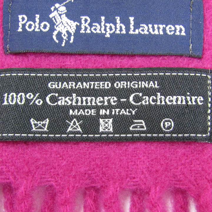 ポロラルフローレン マフラー カシミヤ イタリア製 ブランド