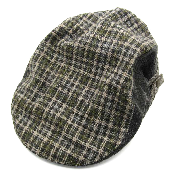 ボルサリーノ キャスケット 帽子 ウール混 ブランド 日本製 未使用品