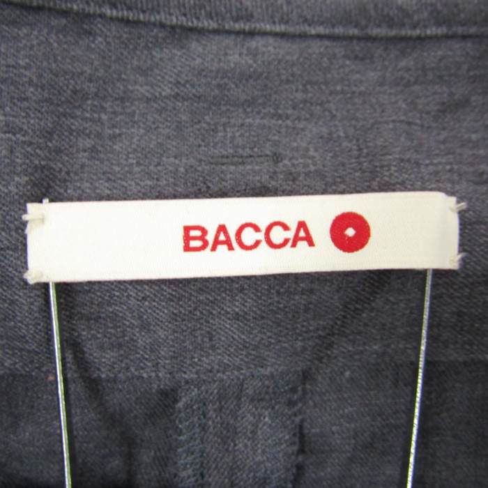 美品✨ BACCA バッカ クロップドパンツ ワイド ウール混 36